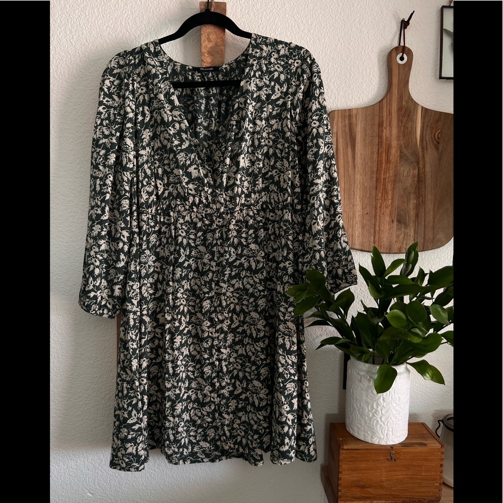 MADEWELL Emerald Flora Dress